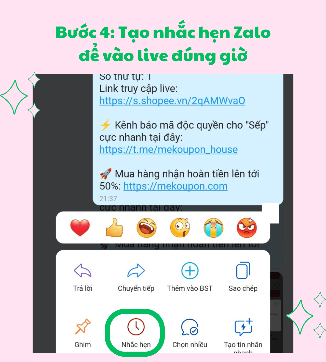 Hướng dẫn gắn tag shopee live