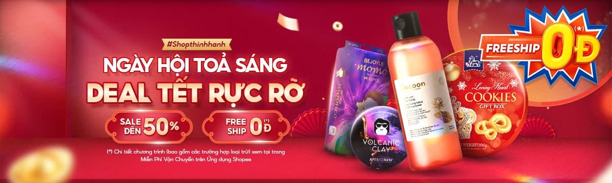 banner ưu đãi shopee