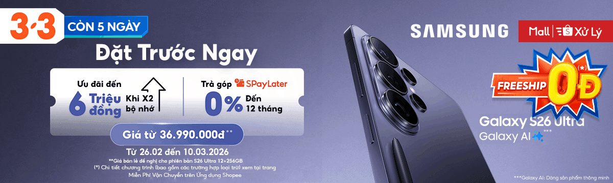 banner ưu đãi shopee