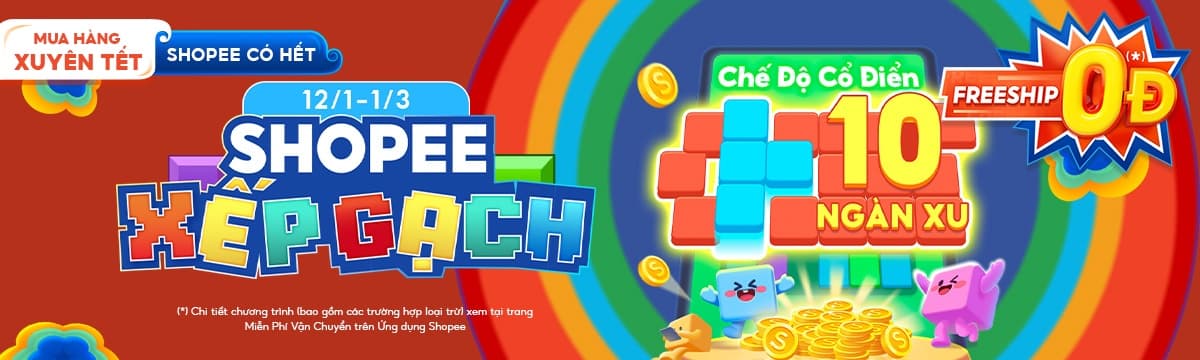 banner ưu đãi shopee