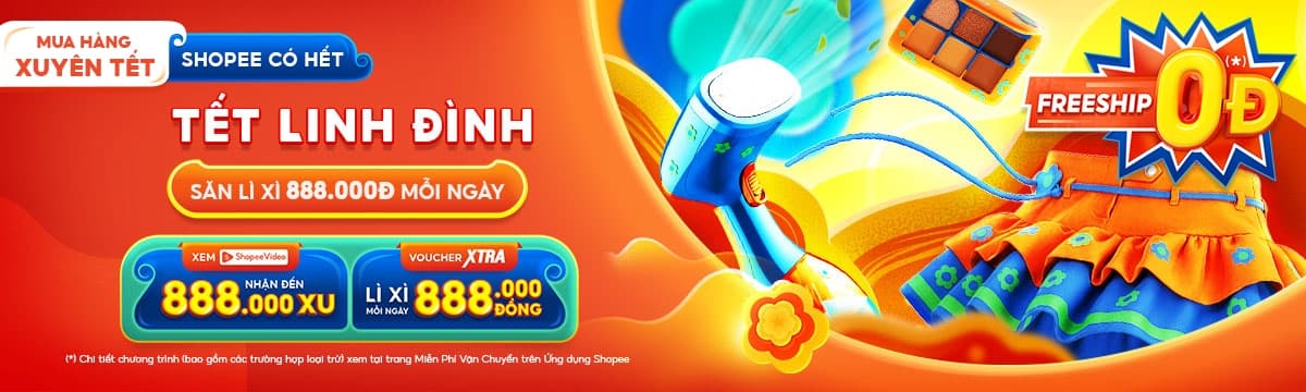 banner ưu đãi shopee