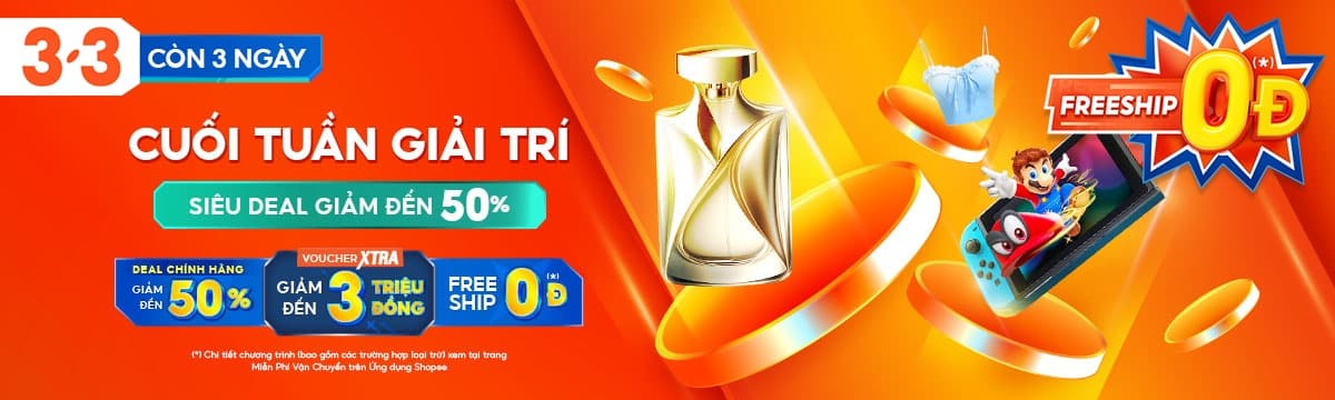 banner ưu đãi shopee