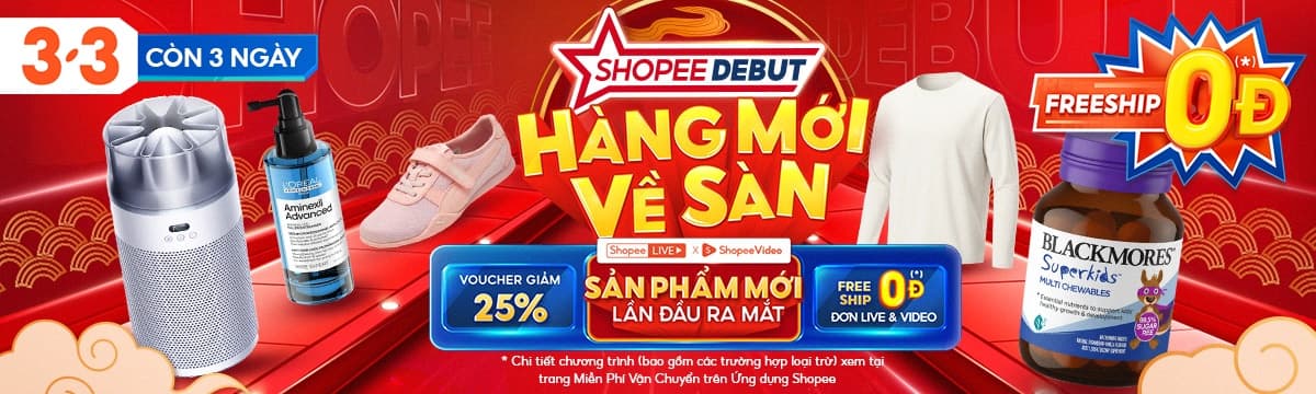 banner ưu đãi shopee