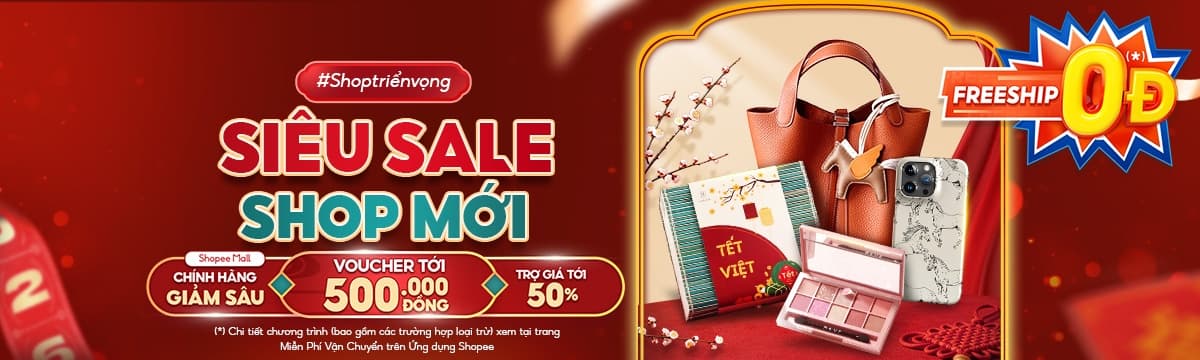 banner ưu đãi shopee