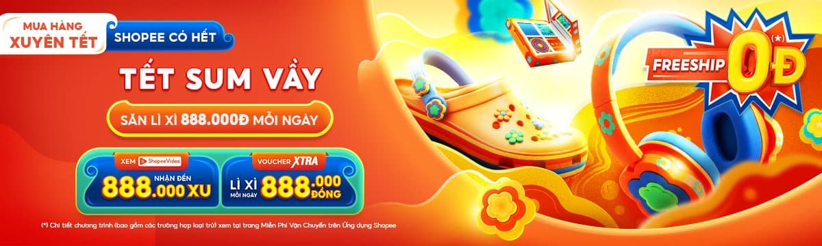 banner ưu đãi shopee